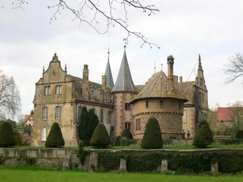 Château d'Osthoffen - Monument à Osthoffen