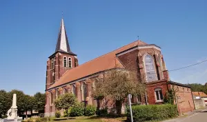 The church Saint-Vaast