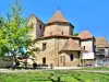 L'abbatiale, vue de l'arrière (© J.E)