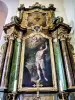 Altar of Saint Sebastian, in the church (© JE)