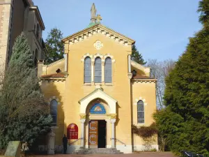 Facade of the Colombière chapel