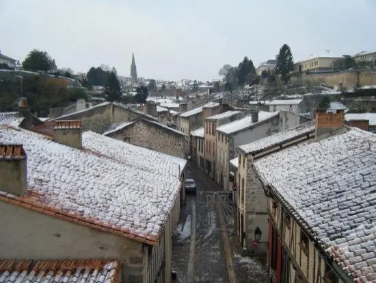 Parthenay - parte superiore della torre di Saint-Jacques Visualizza