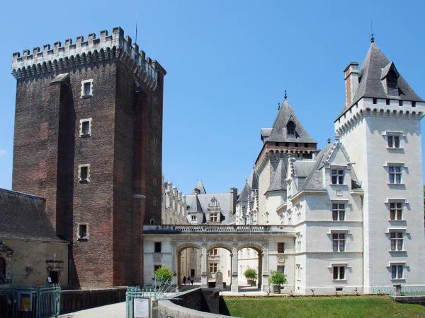 castle of pau monument in pau