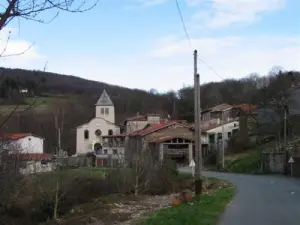 Entrada da aldeia