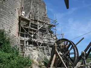 Chantier médiéval (© Axel Letellier)