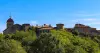 Vue de Pérouges depuis le bourg St Christophe (© Marilou Perino)