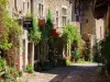 Rue des Rondes en zoutzolder op Pérouges (© Marilou Perino)