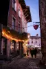 Rue des princes in Pérouges in de winter (© Marilou Perino)