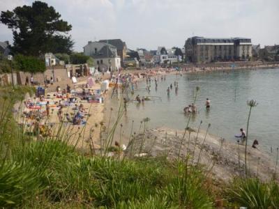 Beach Of Saint Guirec Leisure Centre In Perros Guirec - 