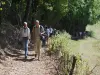 Inauguratie van rotswandelpad in Caubel