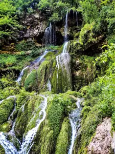 Cascade du moulin de Vermondans (© J.E)