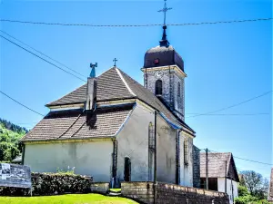 Eglise Saint-Sébastien, vue de l'arrière (© J.E)