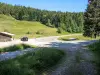 Col du Louchpach, visto dalla strada per il Col du Calvaire (© J.E)