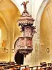 Chair of the Saint-Hippolyte collegiate church (© Jean Espirat)