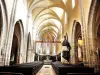 Nef de la collégiale Saint-Hippolyte (© Jean Espirat)