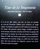 Information on the Sergenterie tower (© Jean Espirat)