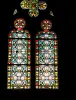 Stained glass window of the collegiate church (© Jean Espirat)