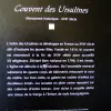 Information on the Ursuline convent (© Jean Espirat)