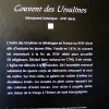 Informations sur le couvent des Ursulines (© Jean Espirat)