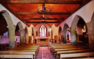 Interior of the church of Nizon