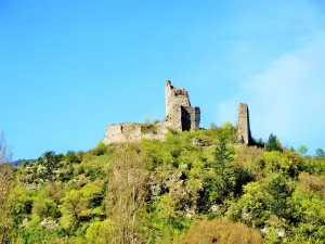 中世纪城堡遗址（©J.E）