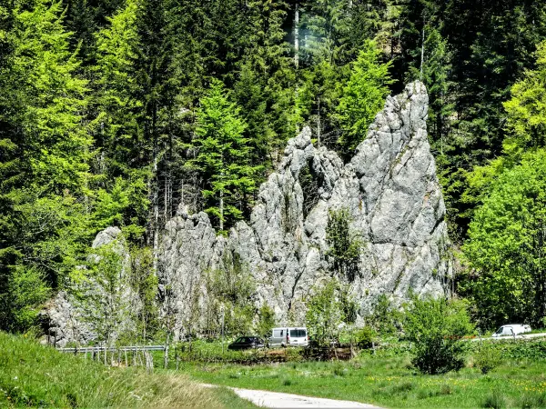 Rochers des Dames des Entreportes - Site naturel à Pontarlier