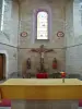 Interno della chiesa di Notre-Dame-de-la-Nativité