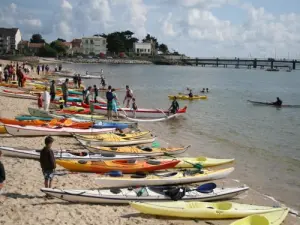 sea ​​kayak Animation Pornichet