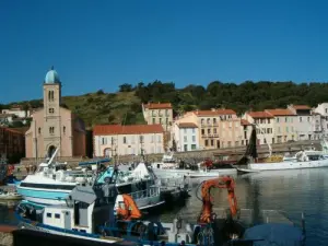 Old Port and Church Port-Vendres