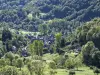 Portet, vue du col