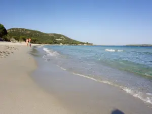 Playa Palombaggia en junio