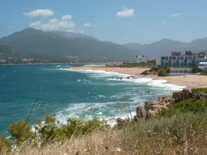 Praia do hotel Bellambra