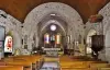 Calvinet - Interior of the chapel of Puy