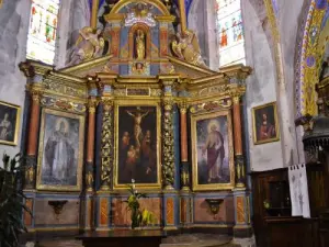 Intérieur de l'église Saint-Corneille