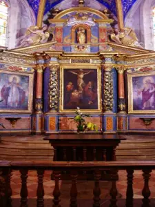 Intérieur de l'église Saint-Corneille