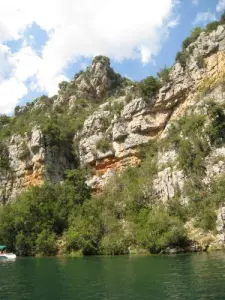 Sur le Verdon de Quinson à Esparron