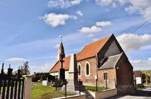 The Saint-Folquin church