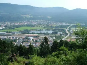 Remiremont, toegangspoort tot het regionaal natuurpark Ballons des Vosges