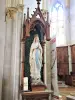 Autel de la Vierge, dans l'église de Remoray (© J.E)