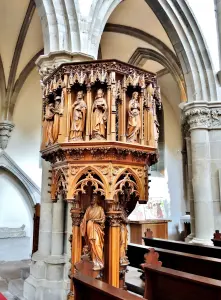 Pulpit of St. Gregory's Church (© J.E.)