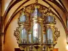 The organ of Legros-André Silbermann, dating from 1700, in the church of Saint-Grégoire (© J.E)