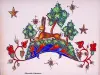 Ribeauvillé - Рождественская ярмарка - Подсветка сусальным золотом