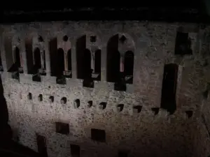 Château Saint Ulrich - Sala dei Cavalieri Illuminata