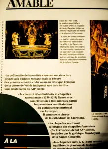 Historique de la basilique Saint-Amable (© JE)