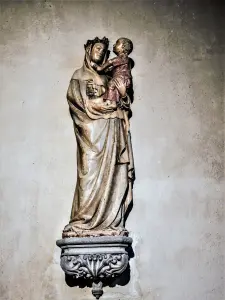 Vierge à l'oiseau - Notre-Dame du Marthuret (© J.E)