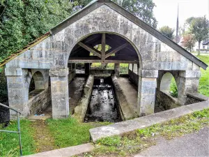 Façade du grand lavoir (© J.E)