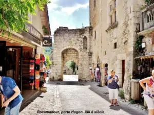 Porte Hugon, (ovest), vista dall'interno (© Jean Espirat)