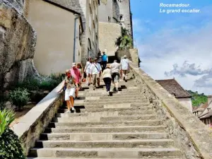 La grande scalinata (© Jean Espirat)
