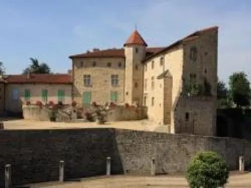城のRoche-la-Molière - モニュメントのRoche-la-Molière