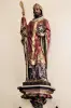 Statue von Saint-Blaise, in der Kirche (© JE)